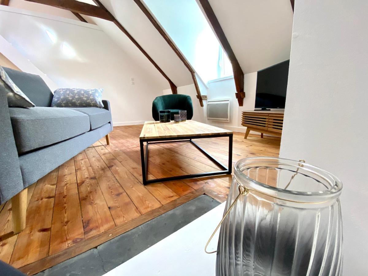 Appartement Le Lit De L Odet Quimper Exteriör bild