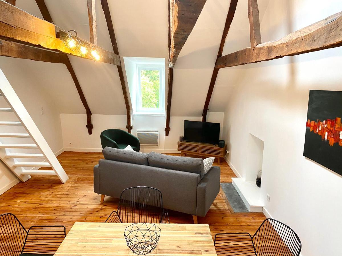 Appartement Le Lit De L Odet Quimper Exteriör bild